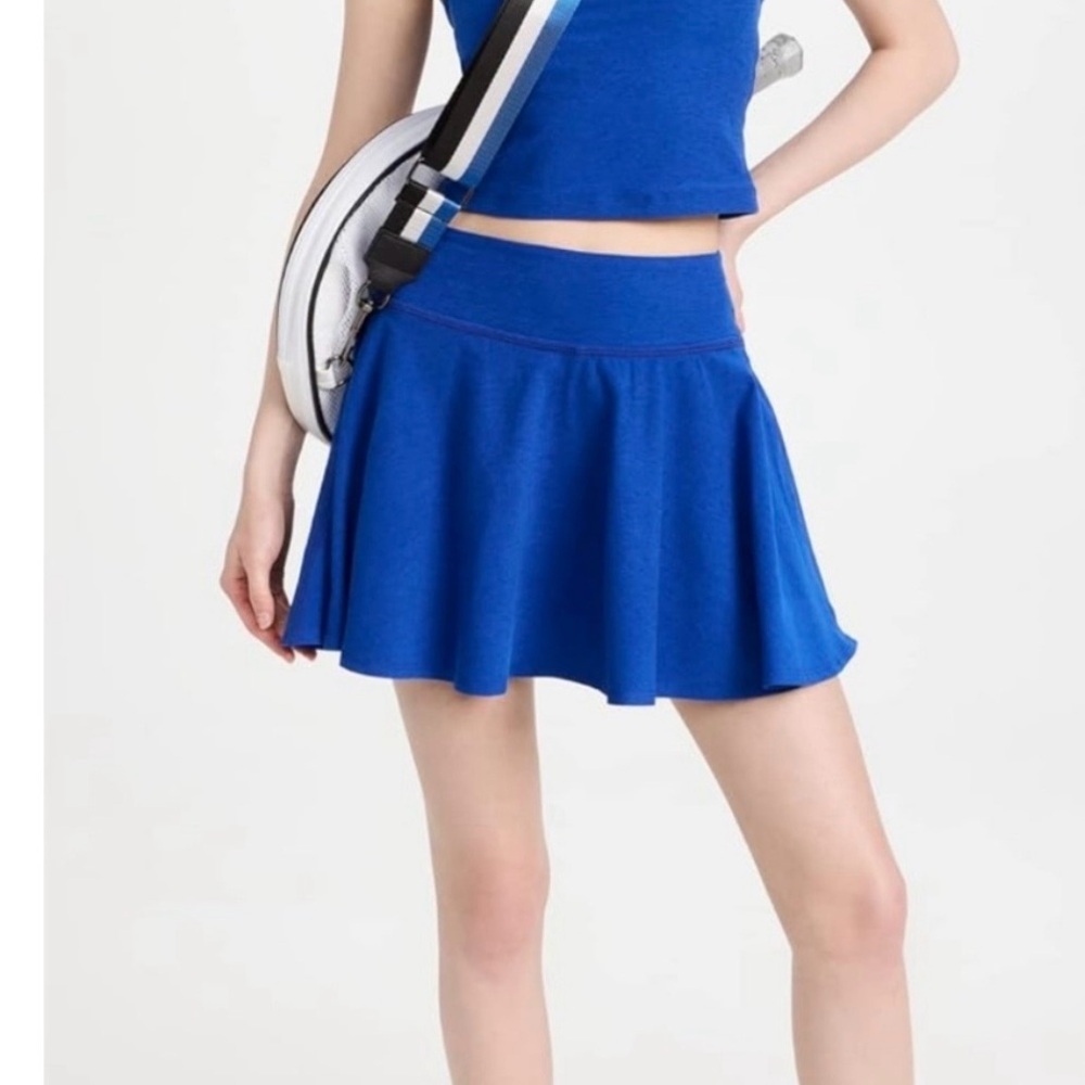 Beyond Yoga Spacedye Circle Skirt in Wayfinder Blue-Wave- Women's Size Small